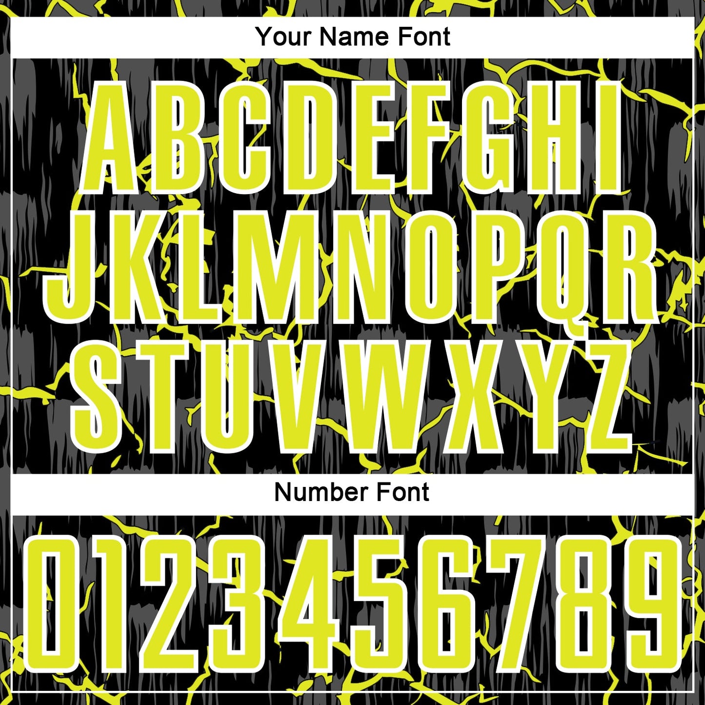 Custom Black Neon Yellow-White Lightning Sublimation Soccer Uniform Jersey