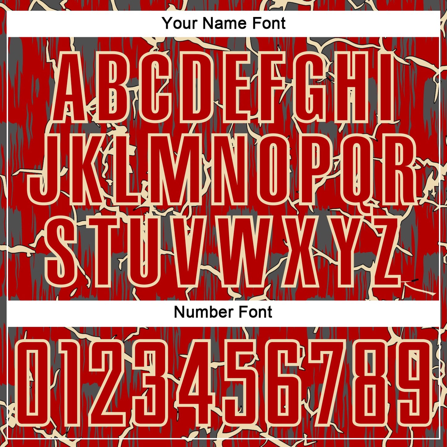 Custom Red Cream Lightning Sublimation Soccer Uniform Jersey