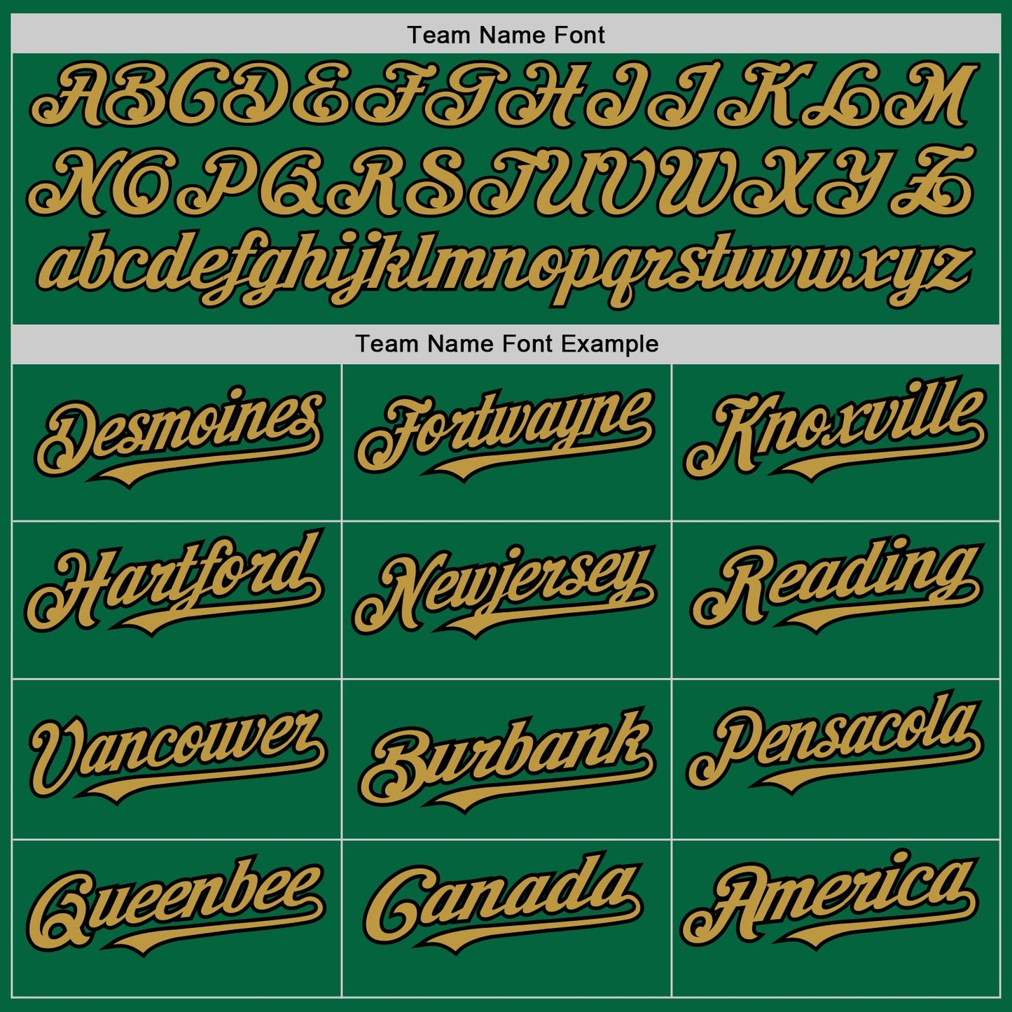 Custom Kelly Green Black-Old Gold Pinstripe Authentic Split Fashion Baseball Jersey