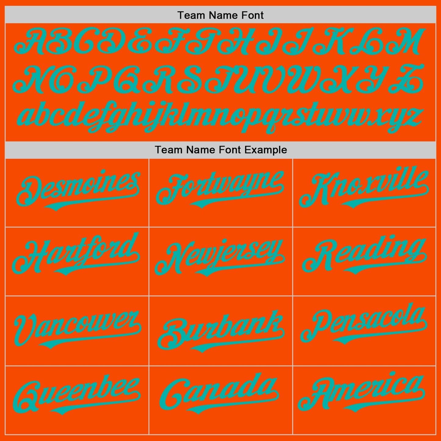 Custom Orange White-Aqua Pinstripe Authentic Split Fashion Baseball Jersey