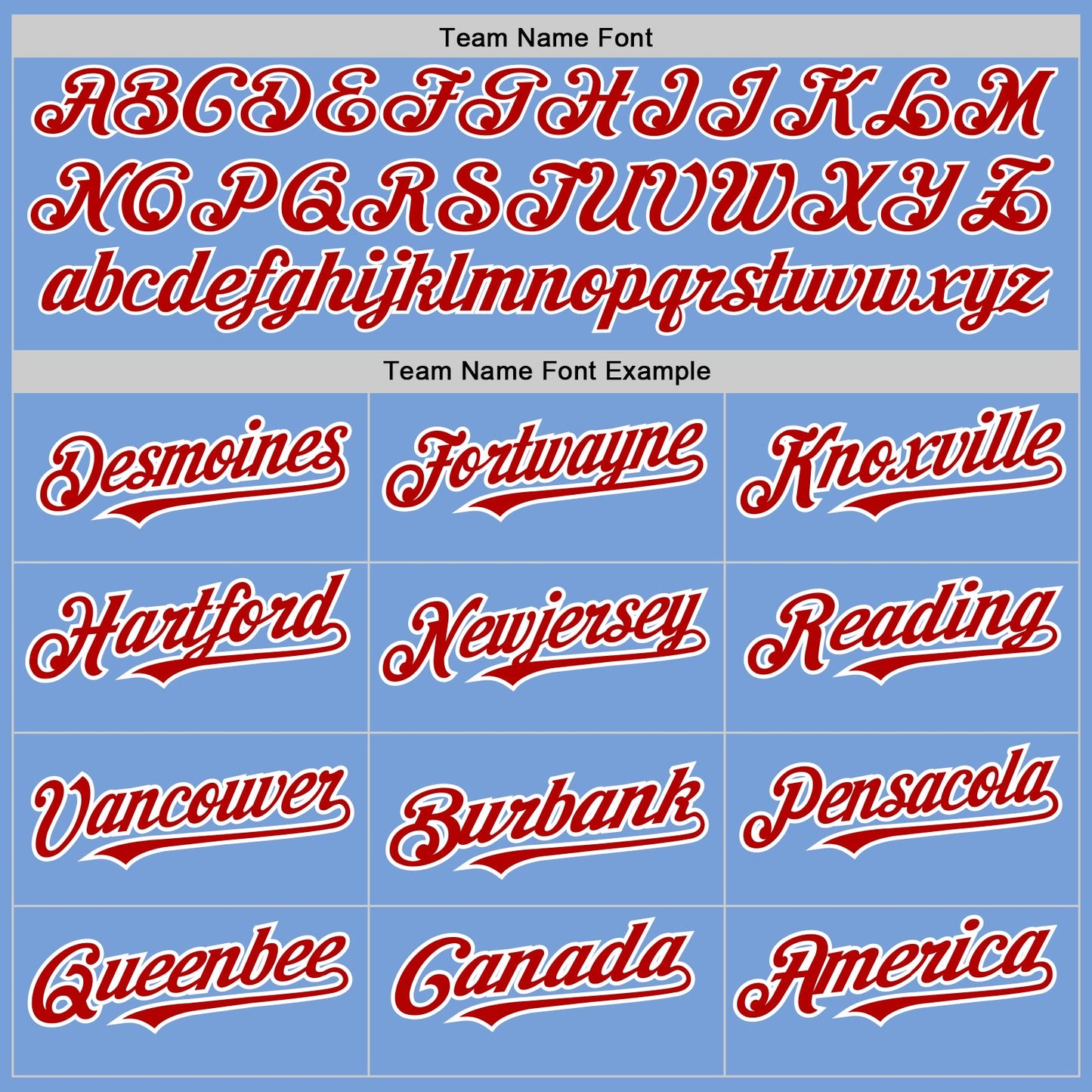 Custom Light Blue White-Red Pinstripe Authentic Split Fashion Baseball Jersey