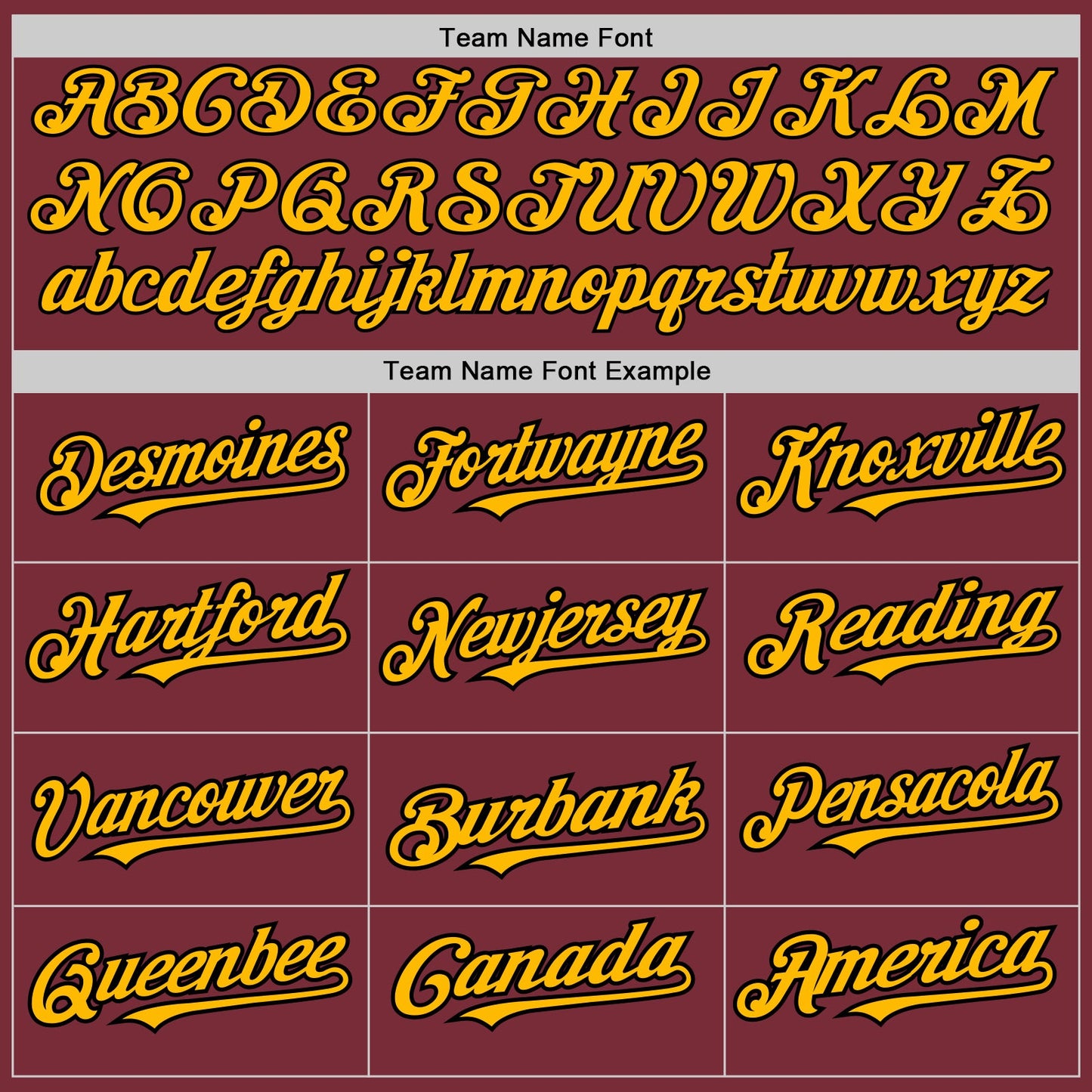 Custom Burgundy Black-Gold Pinstripe Authentic Split Fashion Baseball Jersey