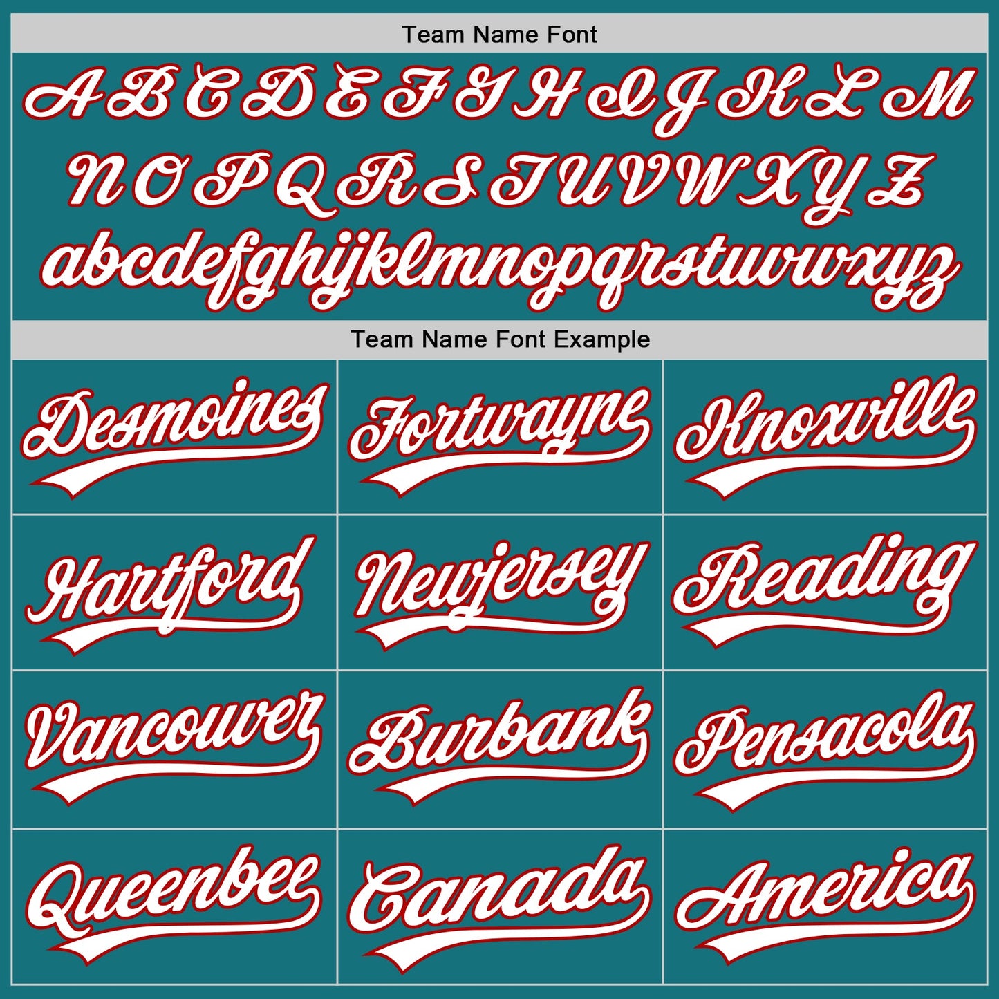 Custom Teal White-Red Authentic Baseball Jersey