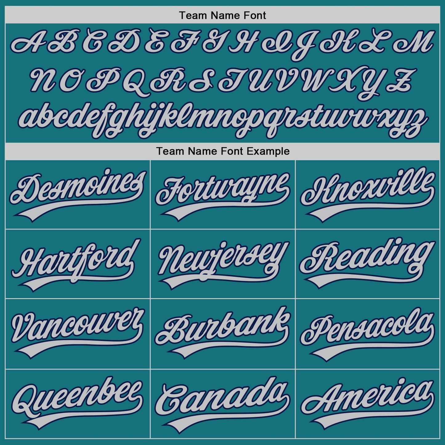Custom Teal Gray-Navy Authentic Baseball Jersey