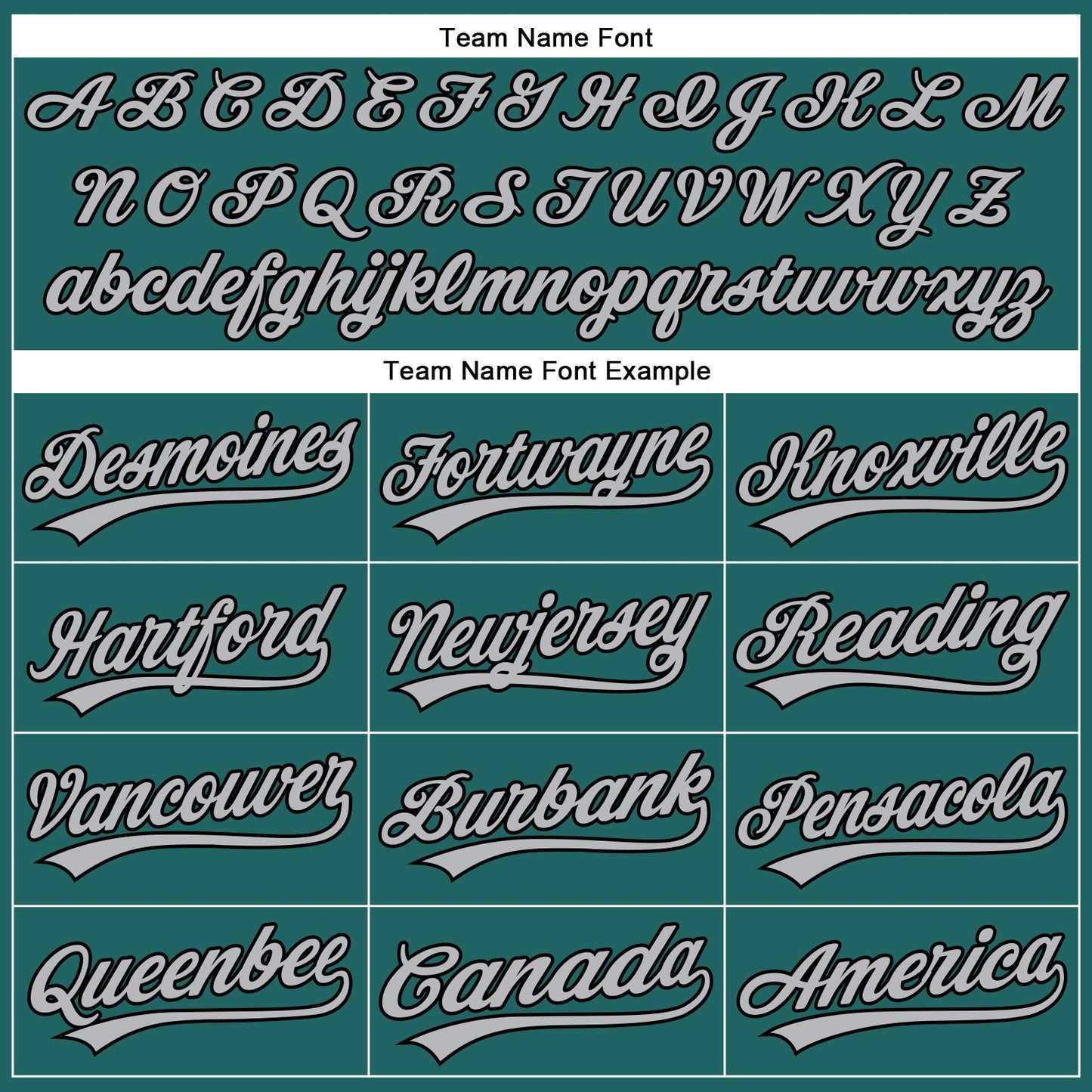 Custom Teal Gray Pinstripe Black Authentic Baseball Jersey