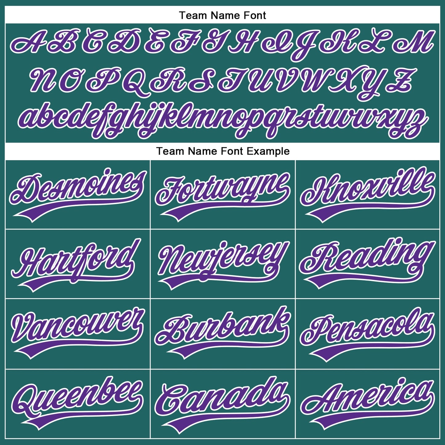 Custom Teal White Pinstripe Purple Authentic Baseball Jersey