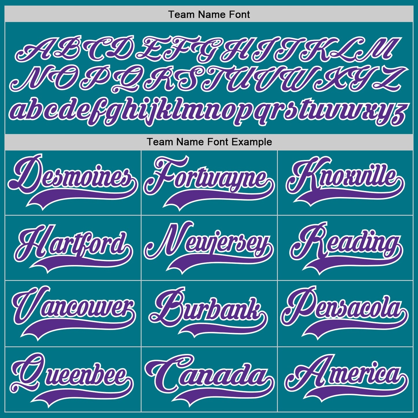 Custom Teal Purple-White Hockey Jersey