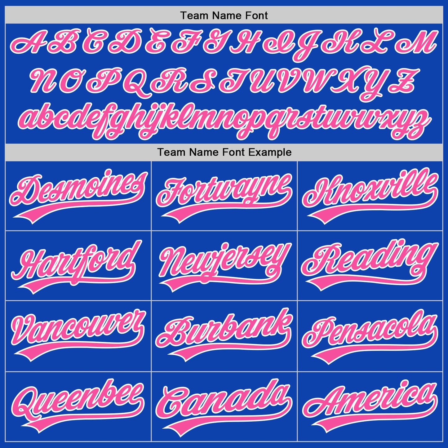 Custom Thunder Blue Pink-White Authentic Baseball Jersey