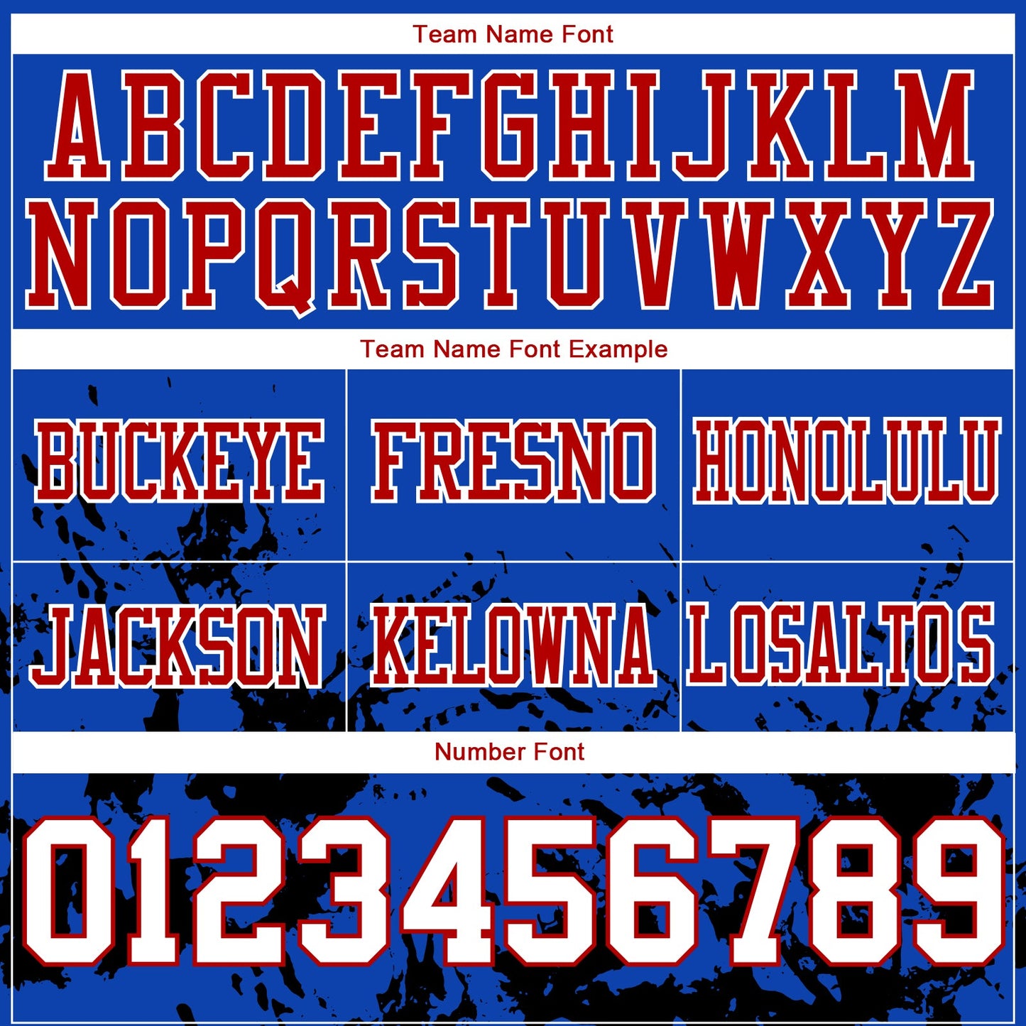 Custom Thunder Blue White Black-Red Splash Mesh Authentic Football Jersey