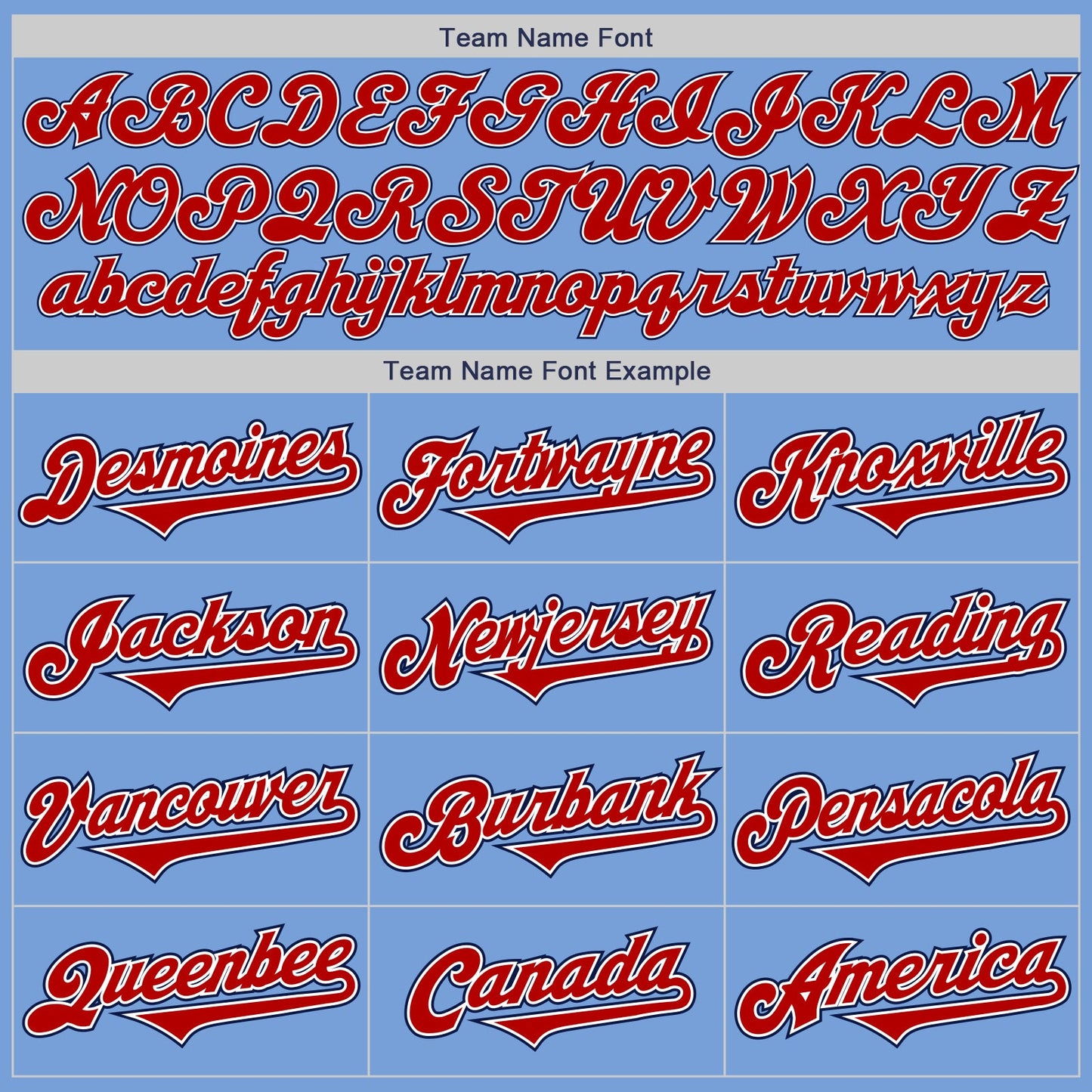 Custom Light Blue Red-Navy Authentic Two Tone Baseball Jersey