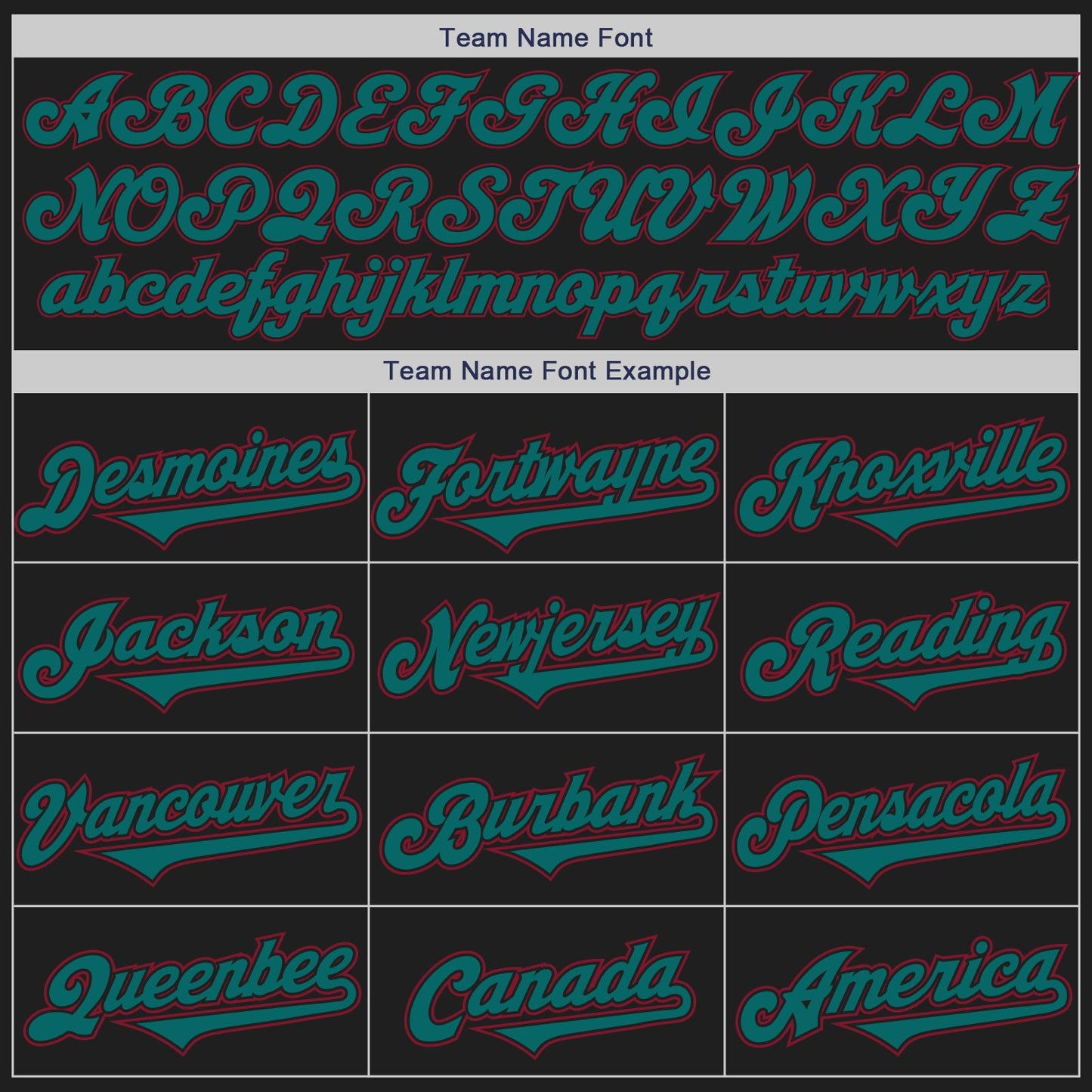 Custom Black Teal-Crimson Authentic Two Tone Baseball Jersey