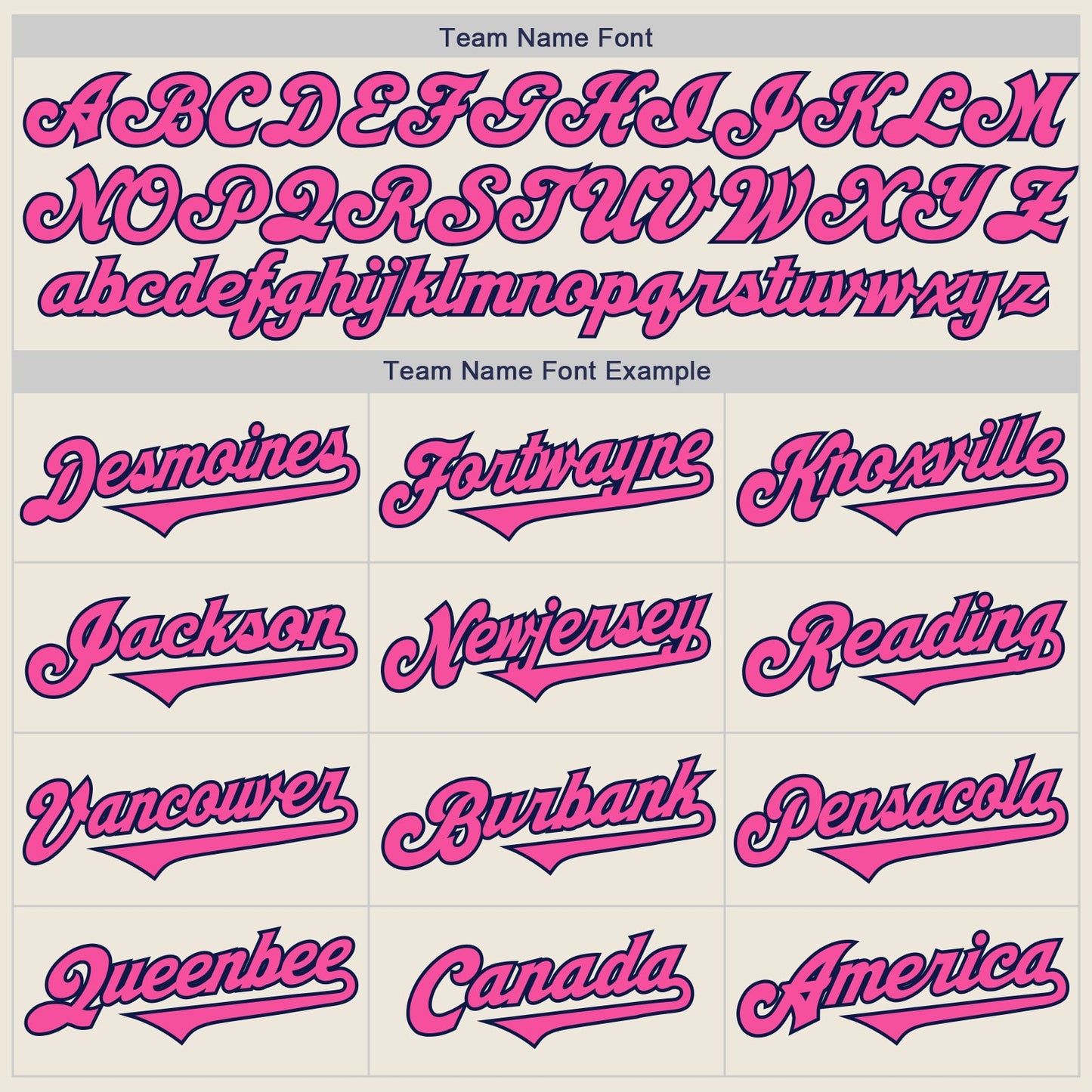 Custom Cream Pink-Navy Authentic Two Tone Baseball Jersey