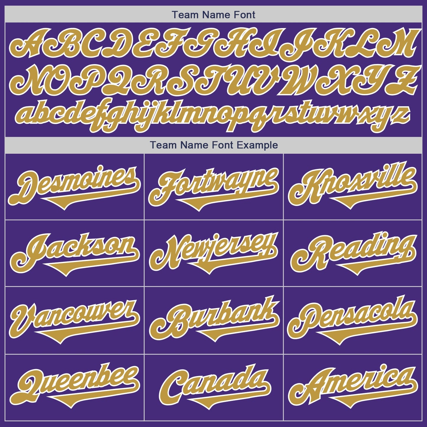 Custom Purple Old Gold-White Authentic Two Tone Baseball Jersey
