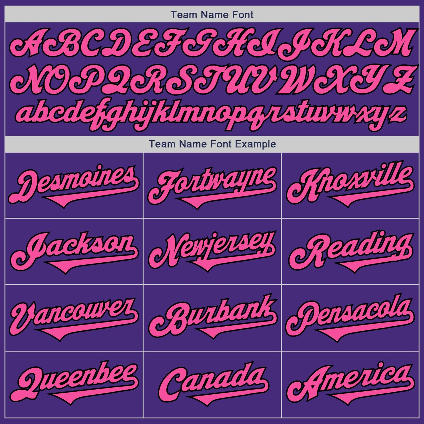 Custom Purple Pink-Black Authentic Two Tone Baseball Jersey