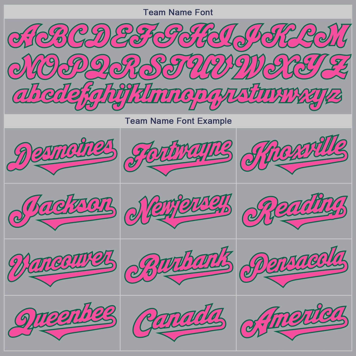 Custom Gray Pink-Kelly Green Authentic Two Tone Baseball Jersey
