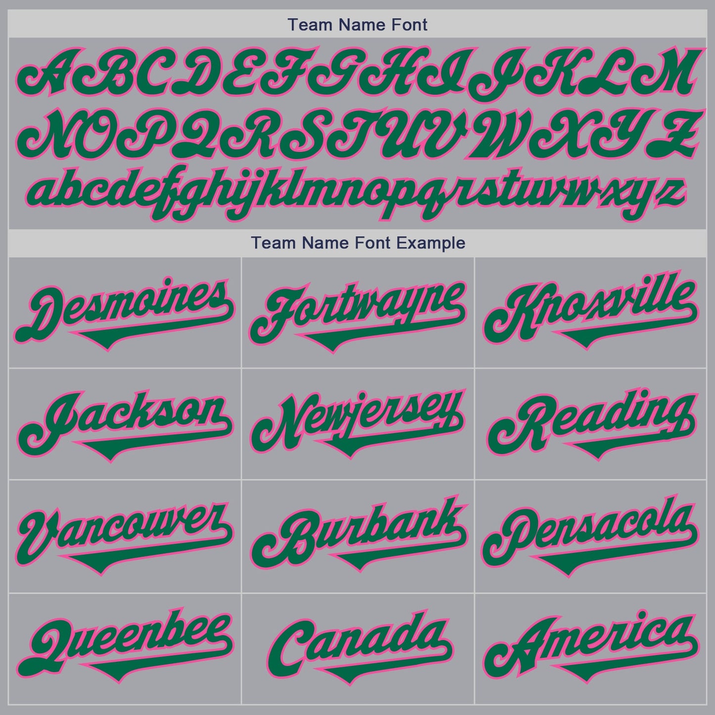 Custom Gray Kelly Green-Pink Authentic Two Tone Baseball Jersey