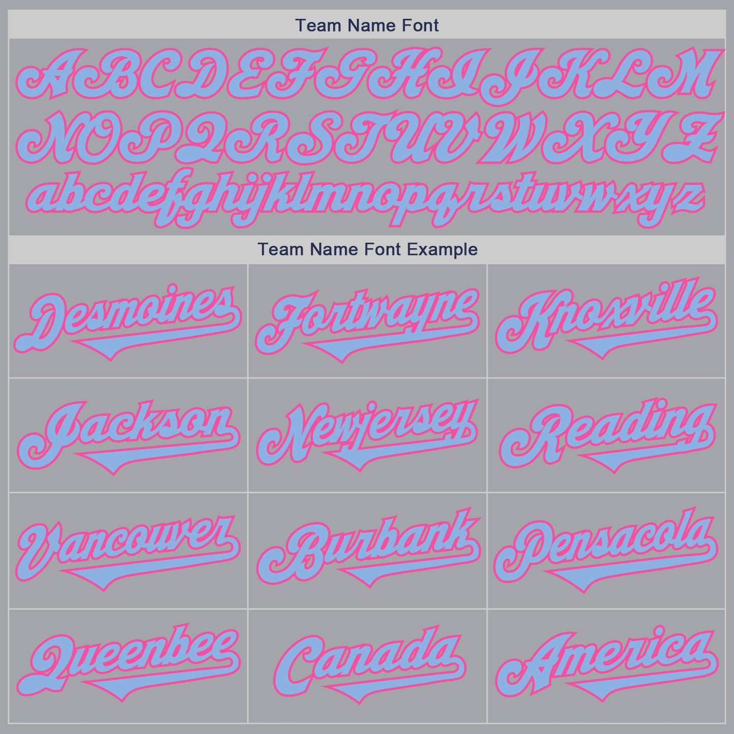 Custom Gray Light Blue-Pink Authentic Two Tone Baseball Jersey