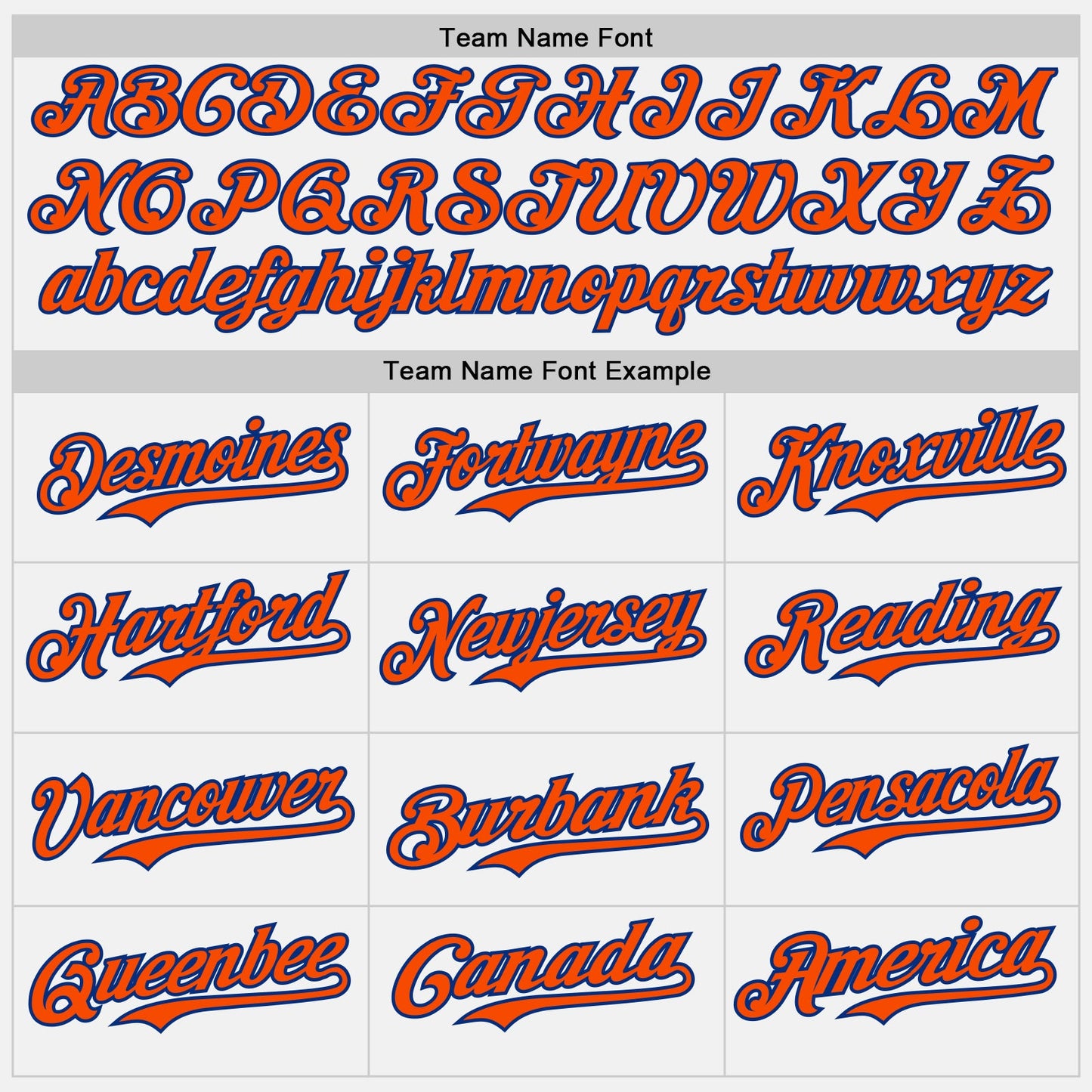 Custom White Orange Pinstripe Royal Authentic Two Tone Baseball Jersey