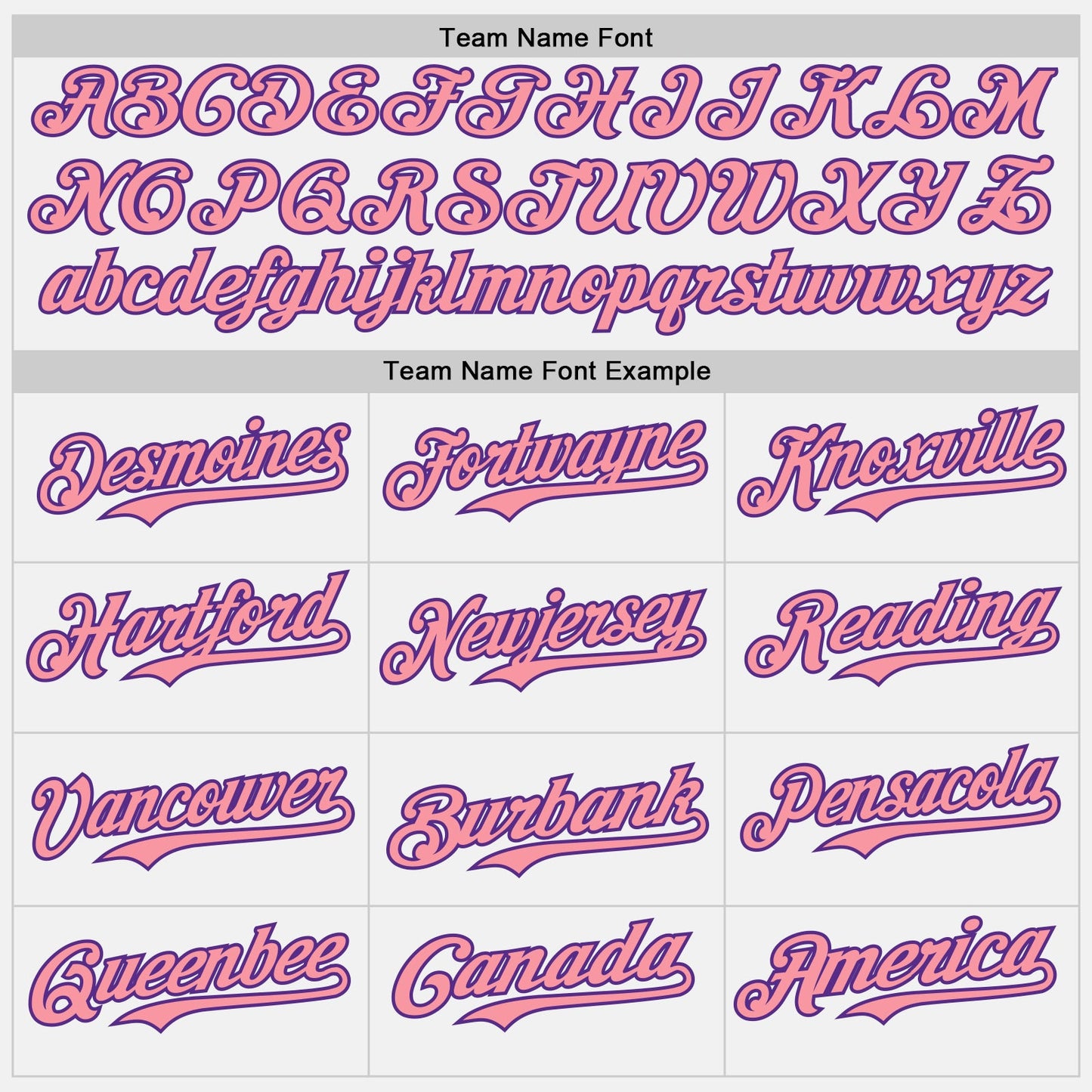 Custom White Medium Pink Pinstripe Purple Authentic Two Tone Baseball Jersey