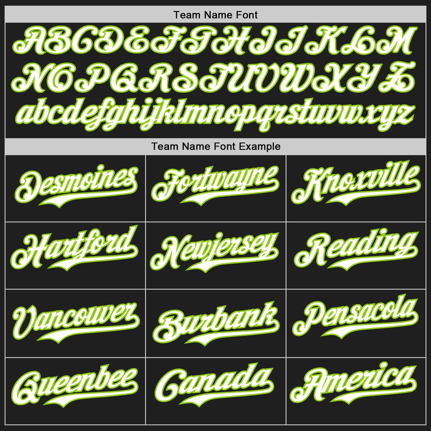 Custom Black Neon Green Pinstripe White Authentic Two Tone Baseball Jersey