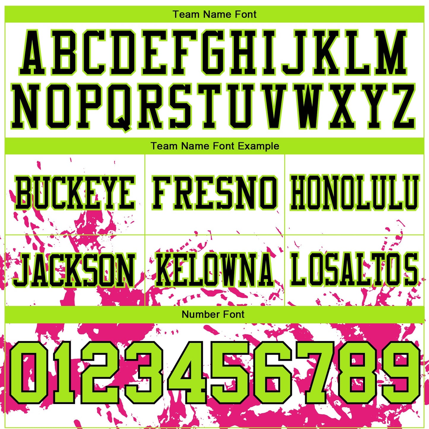 Custom White Neon Green Hot Pink-Black Splash Mesh Authentic Football Jersey