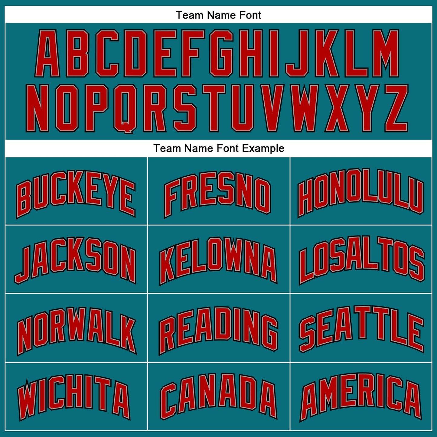 Custom Teal Red-Black Authentic Baseball Jersey