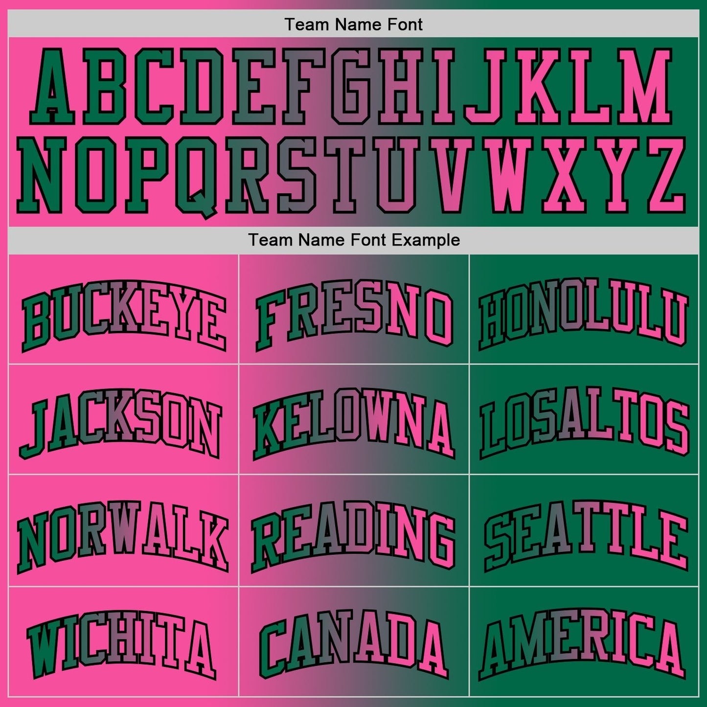 Custom Kelly Green Pink - Black Authentic Gradient Fashion Basketball Jersey - TopFanCustom