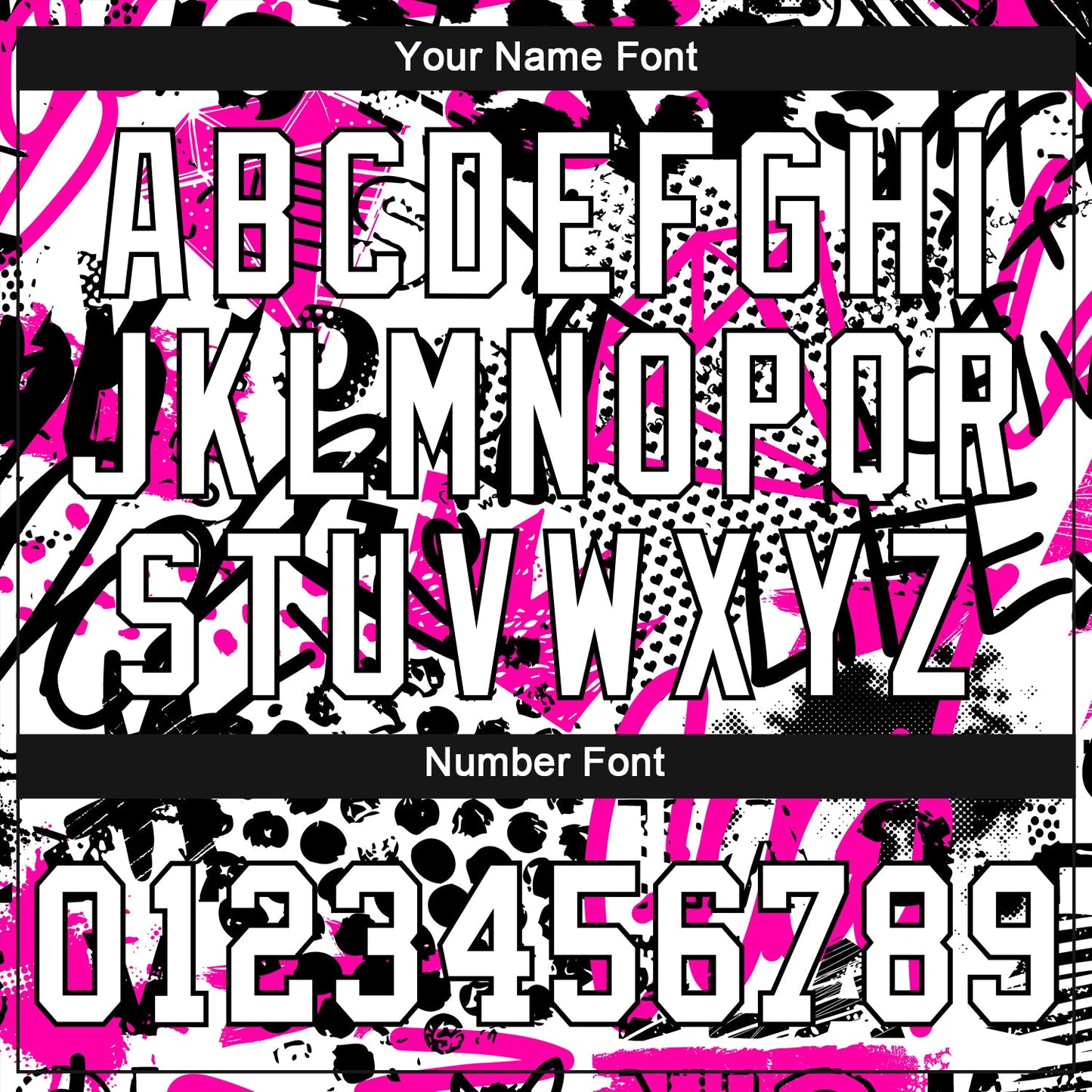 Custom Graffiti Pattern White-Black 3D Authentic Baseball Jersey