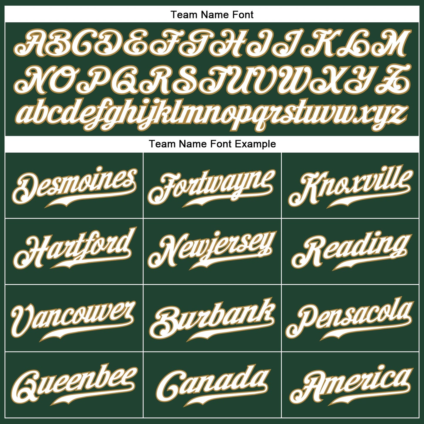 Custom Green White-Old Gold Authentic Baseball Jersey