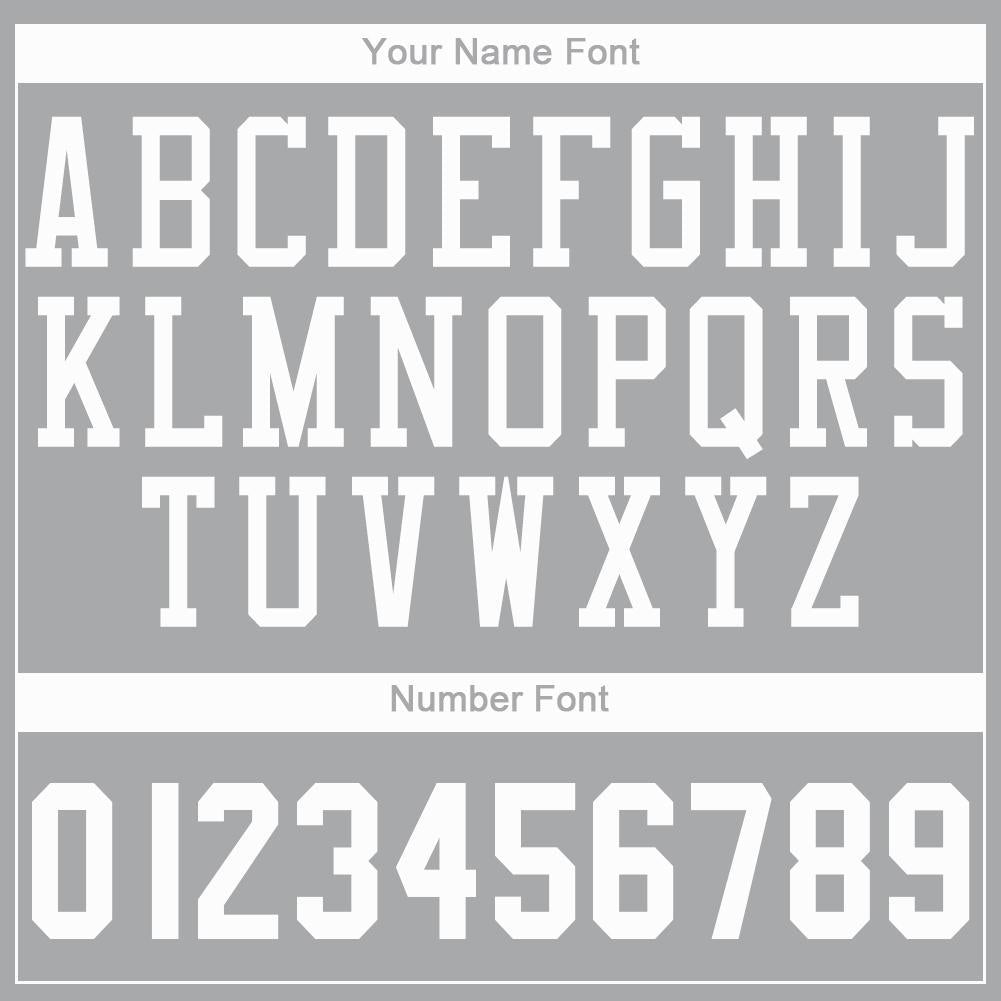Custom Gray White Round Neck Basketball Jersey
