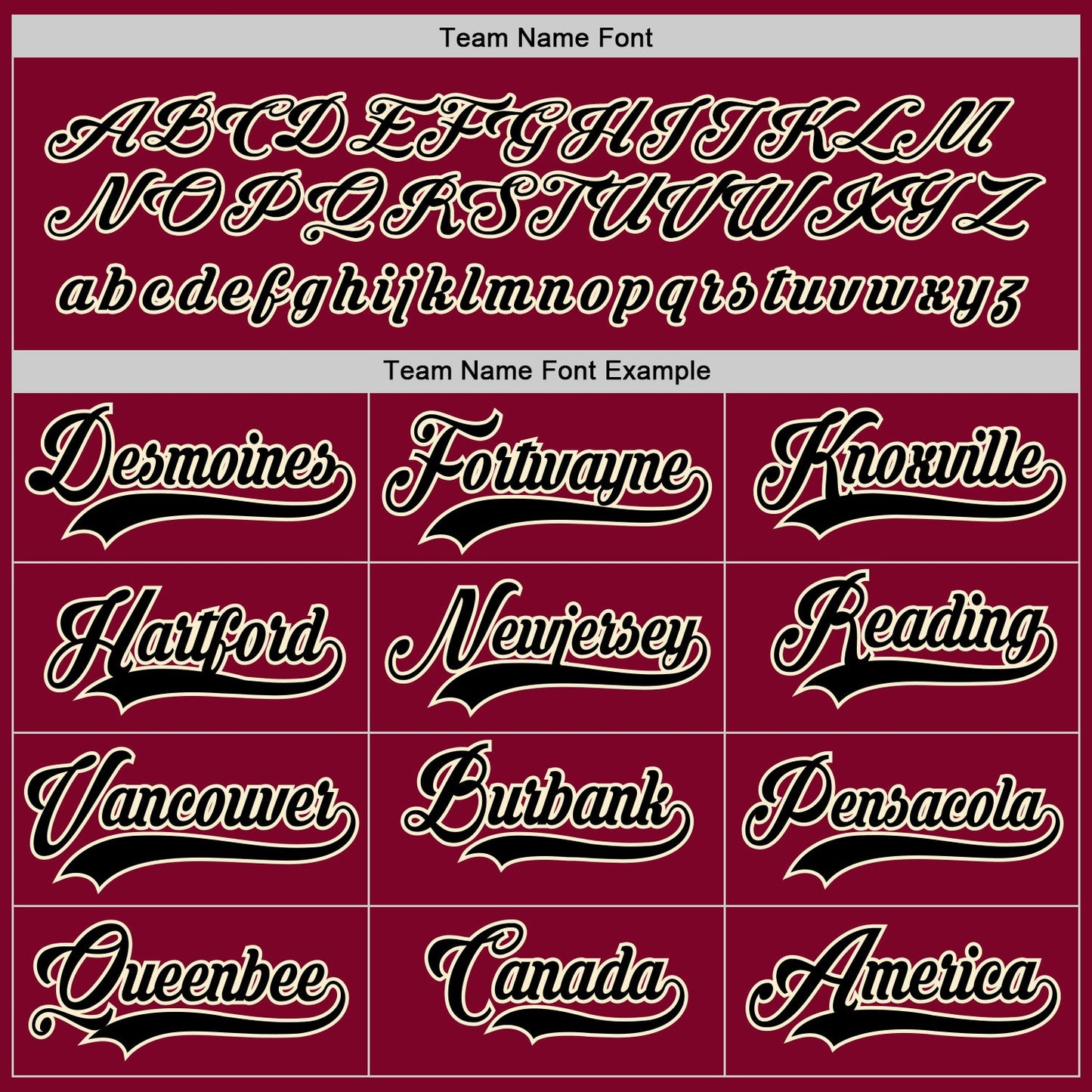 Custom Maroon Black-Cream Hockey Jersey
