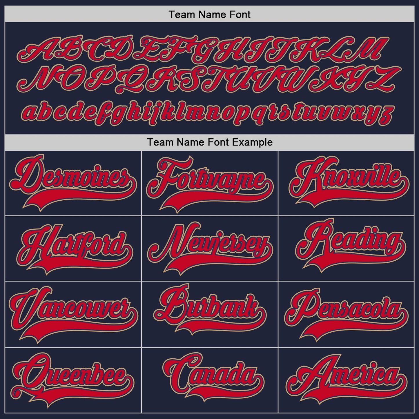 Custom Navy Red-Old Gold Hockey Jersey