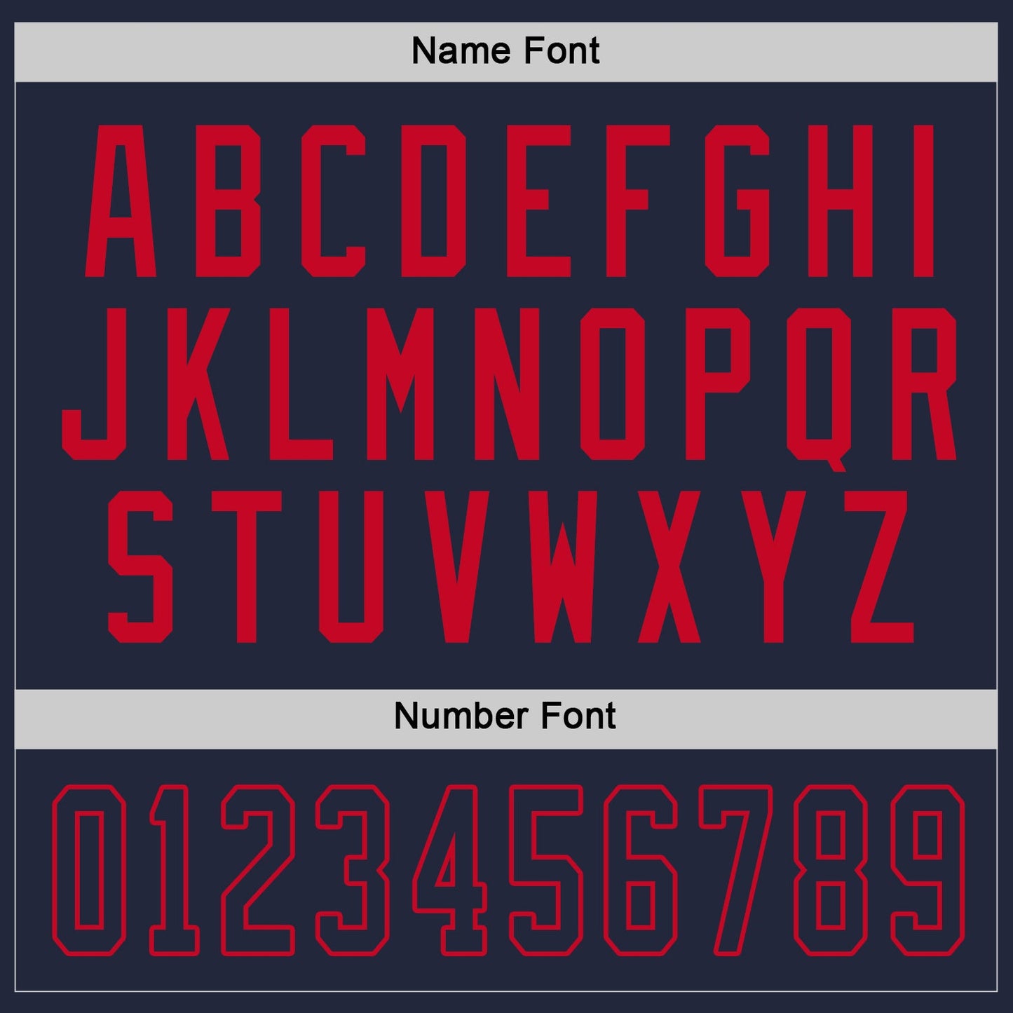Custom Navy Navy-Red Hockey Jersey