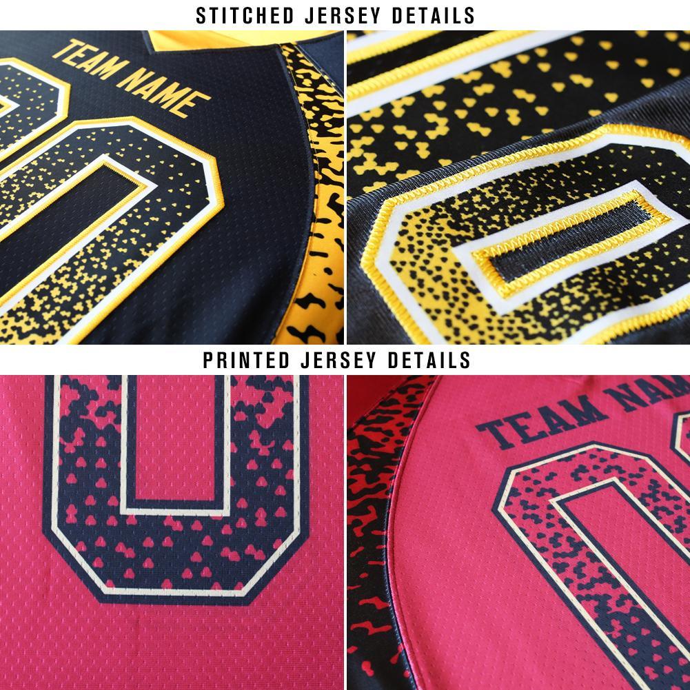 Custom Gray Grass Green-Black Mesh Drift Fashion Football Jersey
