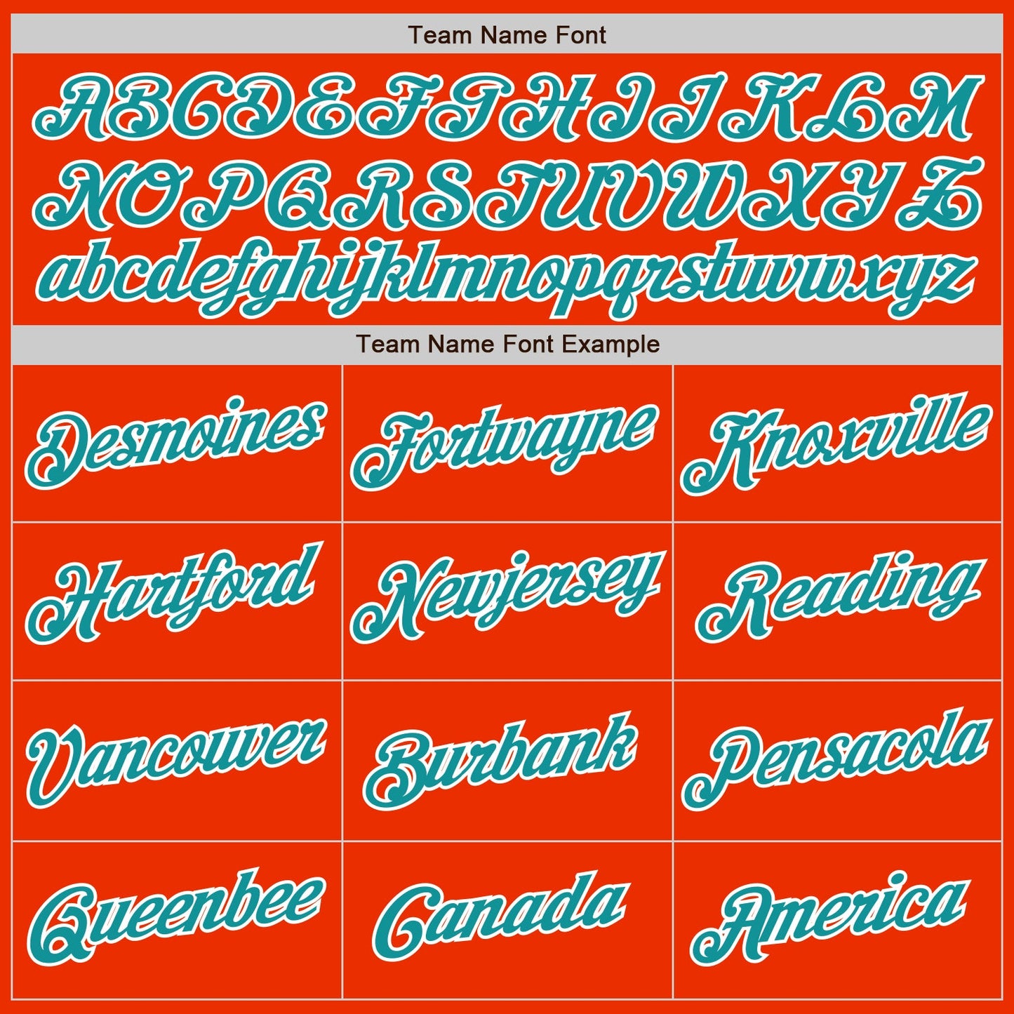 Custom Orange Teal-White Authentic Baseball Jersey
