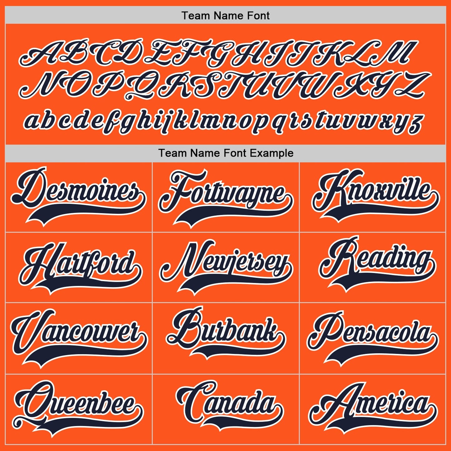 Custom Orange Navy-White Hockey Jersey