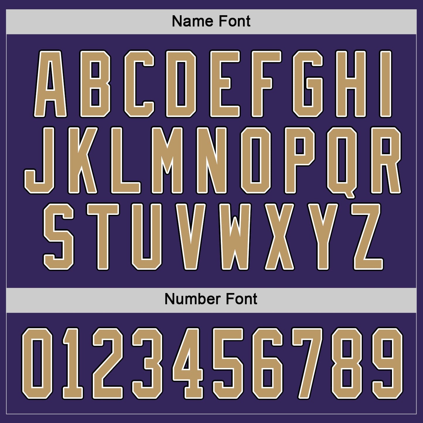 Custom Purple Old Gold-Black Hockey Jersey