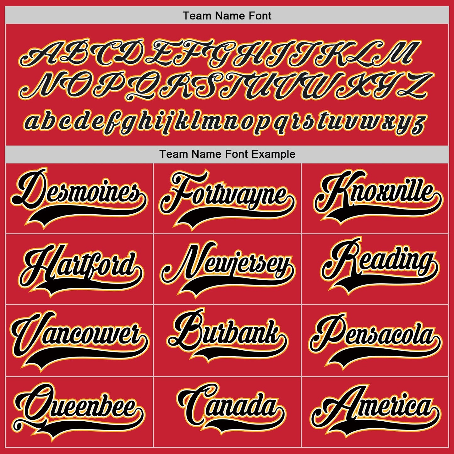 Custom Red Black-Gold Hockey Jersey