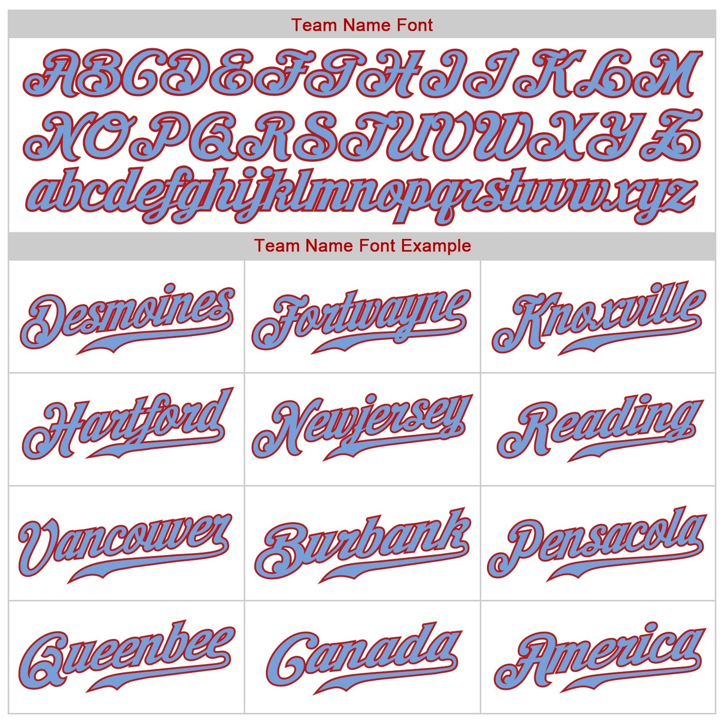 Custom White Light Blue Pinstripe Light Blue-Red Authentic Baseball Jersey