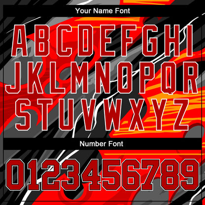 Custom 3D Pattern Design Abstract Pattern For Sport Team Authentic Baseball Jersey