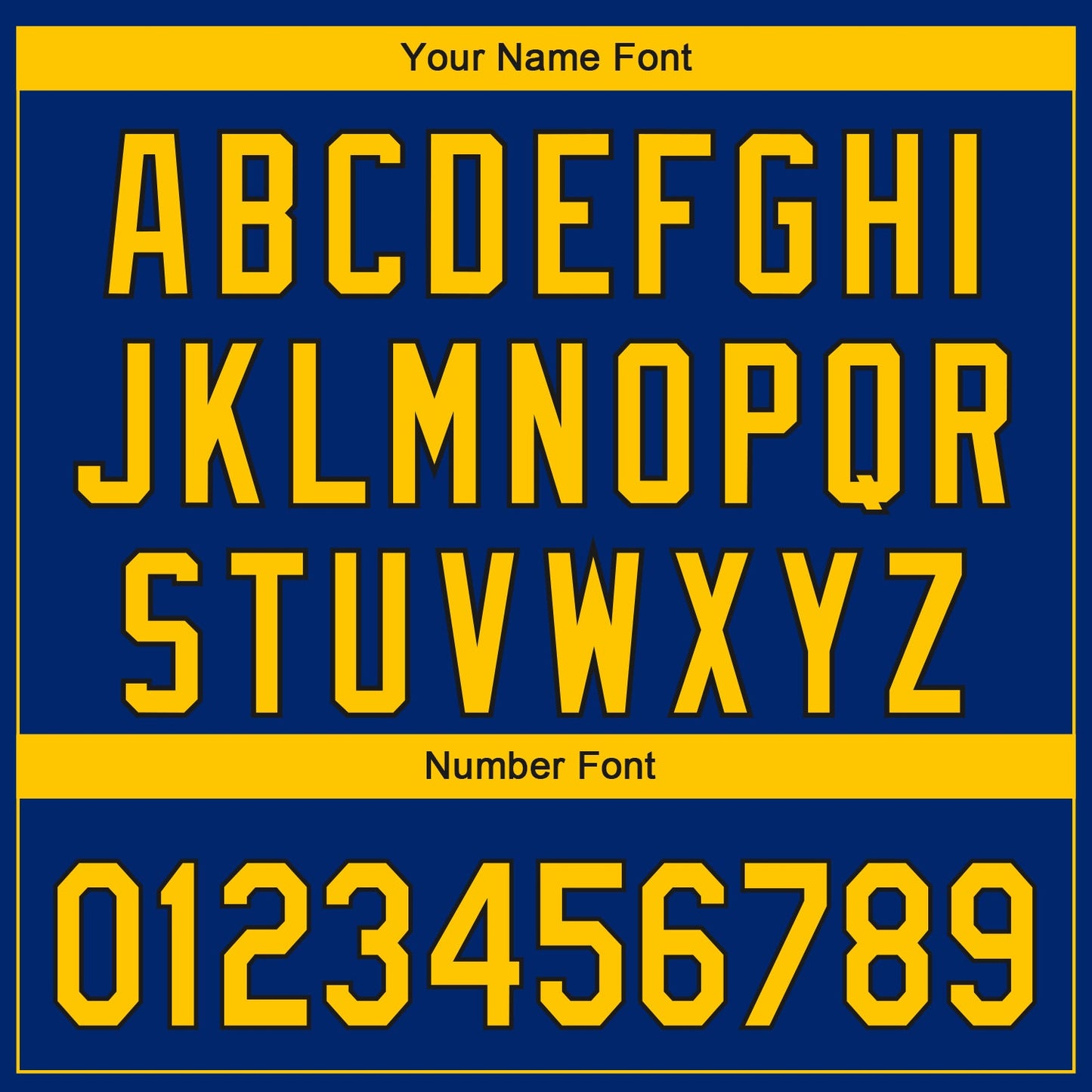 Custom Royal Yellow-Black 3D San Francisco City Edition Fade Fasion Authentic Baseball Jersey