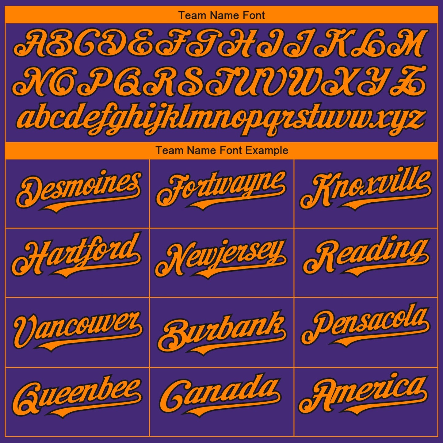 Custom Purple Bay Orange-Black 3D Phoenix City Edition Fade Fasion Authentic Baseball Jersey
