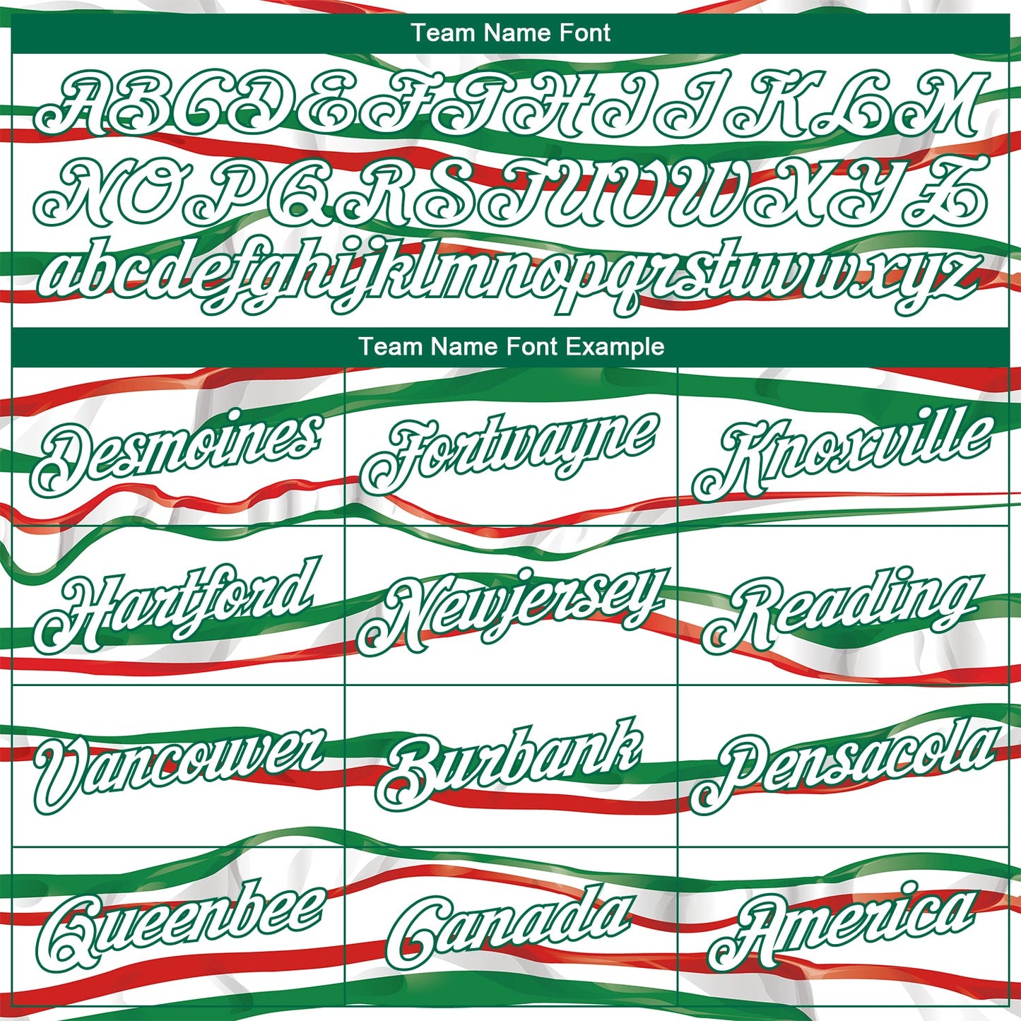 Custom White Kelly Green-Red 3D Mexican Flag Authentic Basketball Jersey
