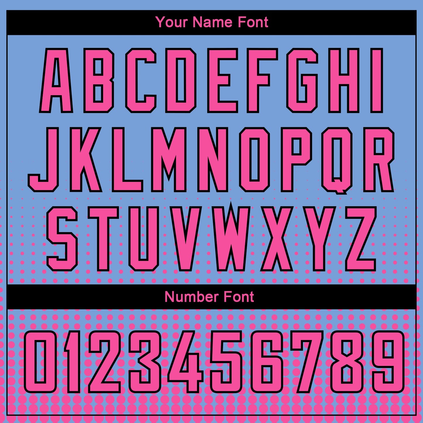 Custom Light Blue Pink-Black Halftone Authentic City Edition Basketball Jersey