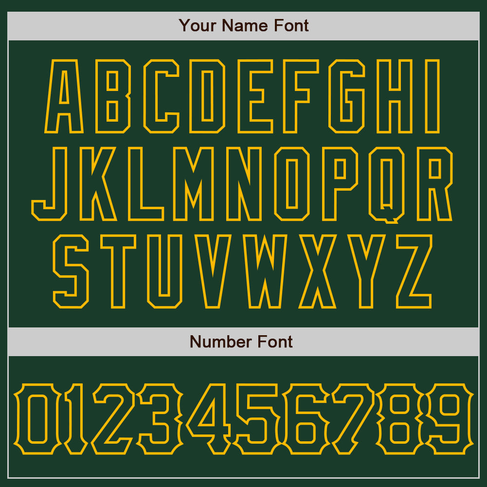 Custom Green Gold 3D Pattern Design Abstract Splatter Grunge Art Authentic Baseball Jersey