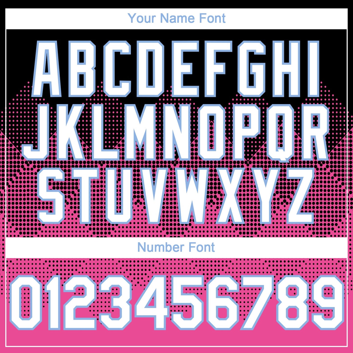 Custom Black White Pink-Light Blue 3D Gradient Square Shape Authentic Baseball Jersey