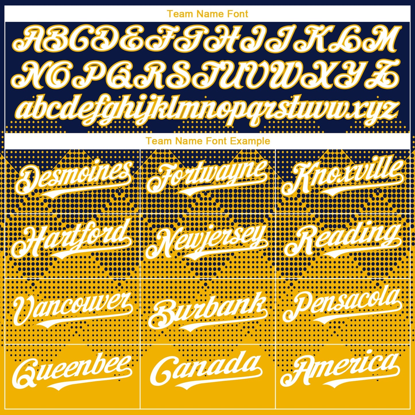 Custom Navy White-Gold 3D Gradient Square Shape Authentic Baseball Jersey