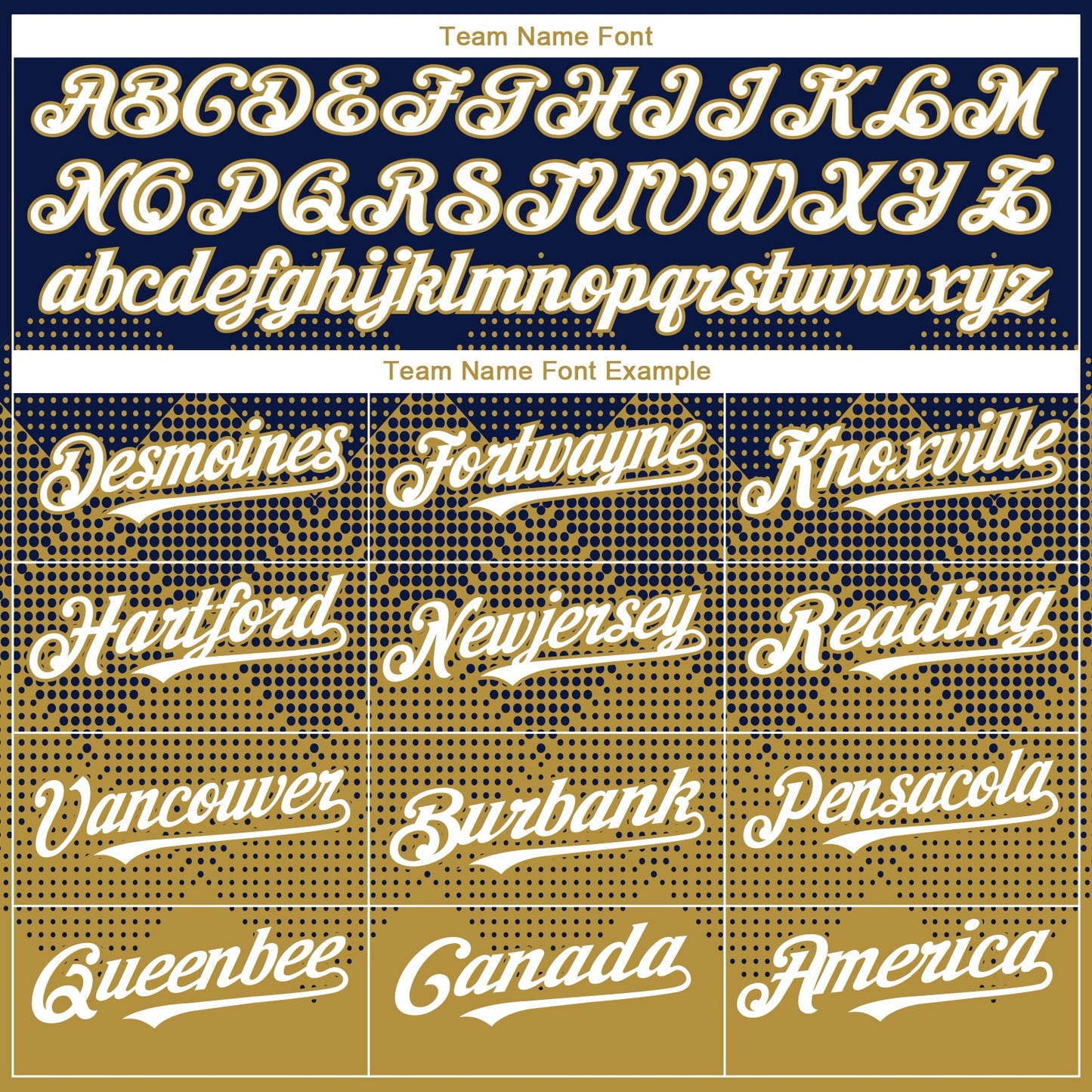 Custom Navy White-Old Gold 3D Gradient Square Shape Authentic Baseball Jersey
