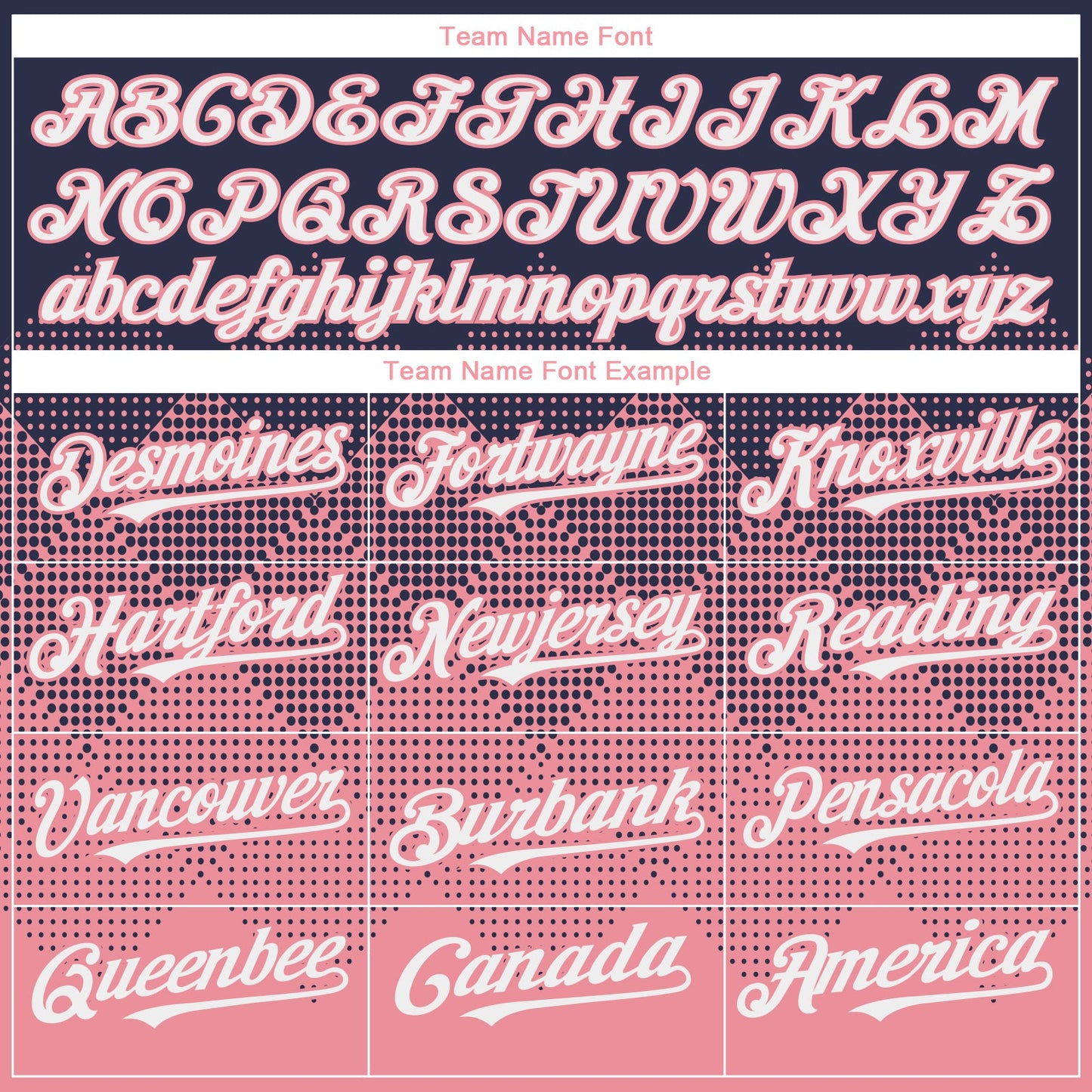 Custom Navy Medium Pink 3D Gradient Square Shape Authentic Baseball Jersey