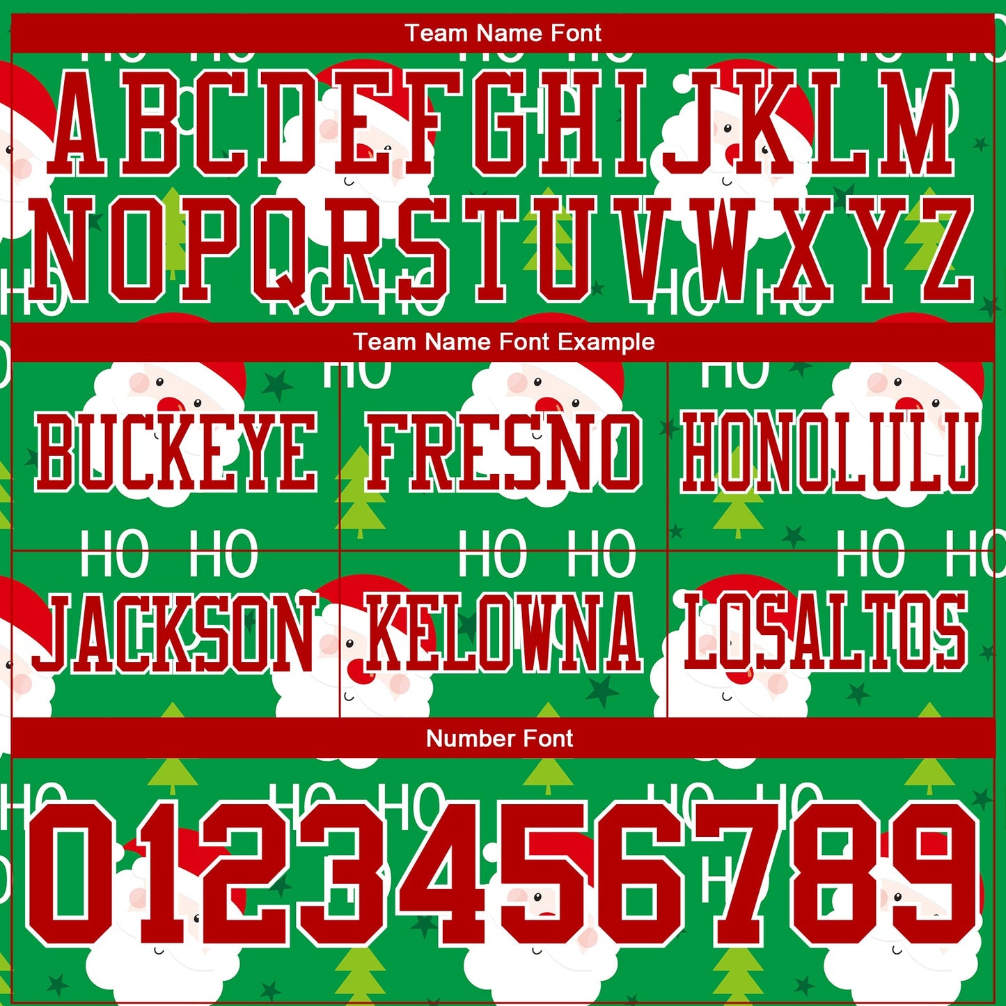 Custom Green Red-White 3D Pattern Christmas Mesh Authentic Football Jersey